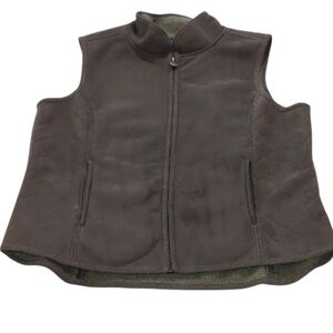 Outback Trading Co. Women's Medium Vest Quilted Eclectic Grandpa Outerwear